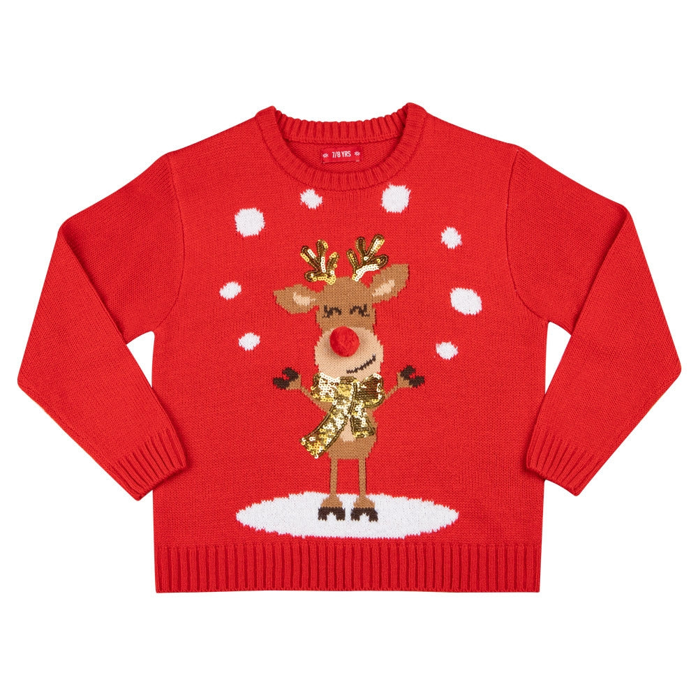 Girls Xmas Jumper 331240