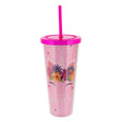 Drinks Cup With Straw - Unicorn 331381-UNICORN