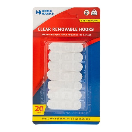 Clear Removable Hook 20 Pack  332047