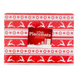 4 Pack  Christmas Placemats - Corked Back 332351