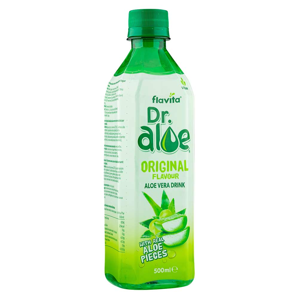Flavita Dr Aloe Original Aloe Vera Drink 500ml