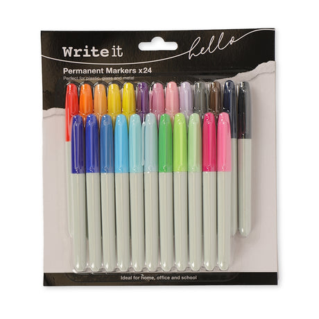 24 Permanent Markers 333510
