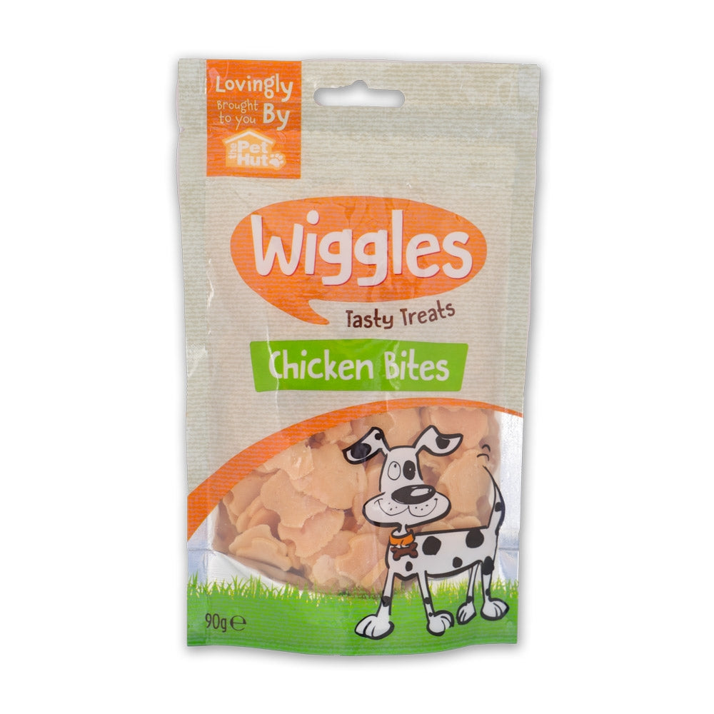Wiggles Chicken Bites 90G 333893