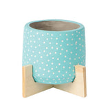 Spotty Planter With Base