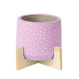 Spotty Planter With Base