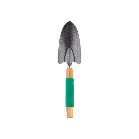Wooden Handle Gardening Trowel Green 334517-GREEN