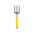 Wooden Gardening Hand Fork - Yellow 334518-YELLOW