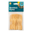 30 Bbq Bamboo Forks 334762