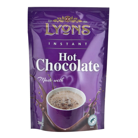 Lyons Hot Chocolate 200G | Poundstretcher  334772