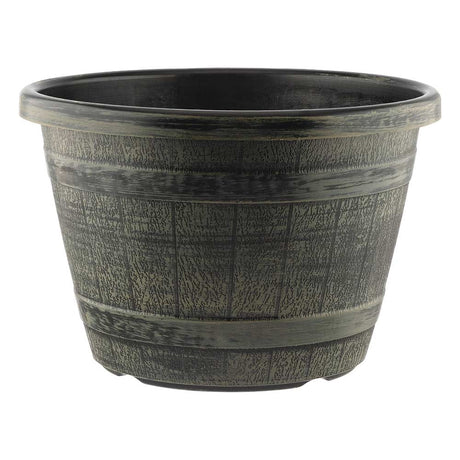 10 Inch Barrel Planter | Poundstretcher  334984