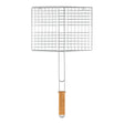 Stainless Steel Bbq Grill Basket With Handle 335522