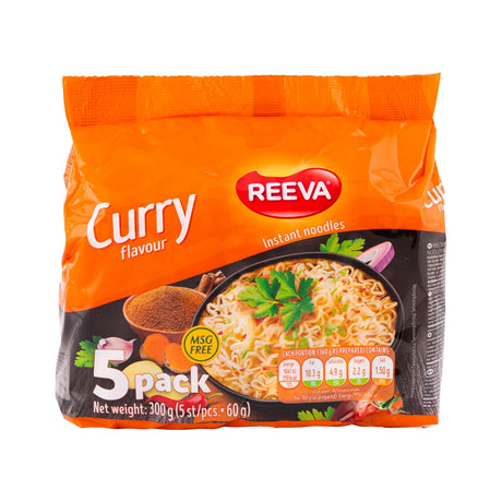Reeva Curry Flavour Noodles 5 Pack  337361