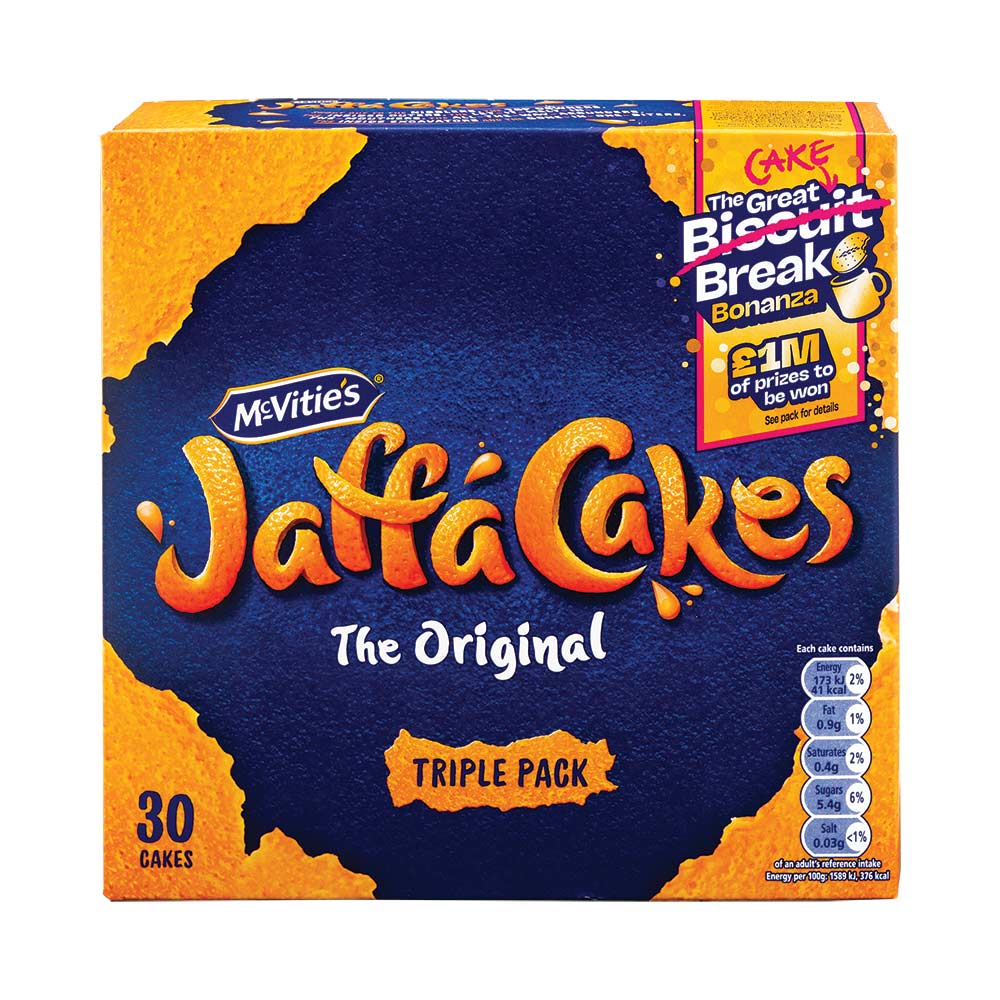 Mcvitie's Jaffa Cakes Original Triple Pack 11g x 30 Pack