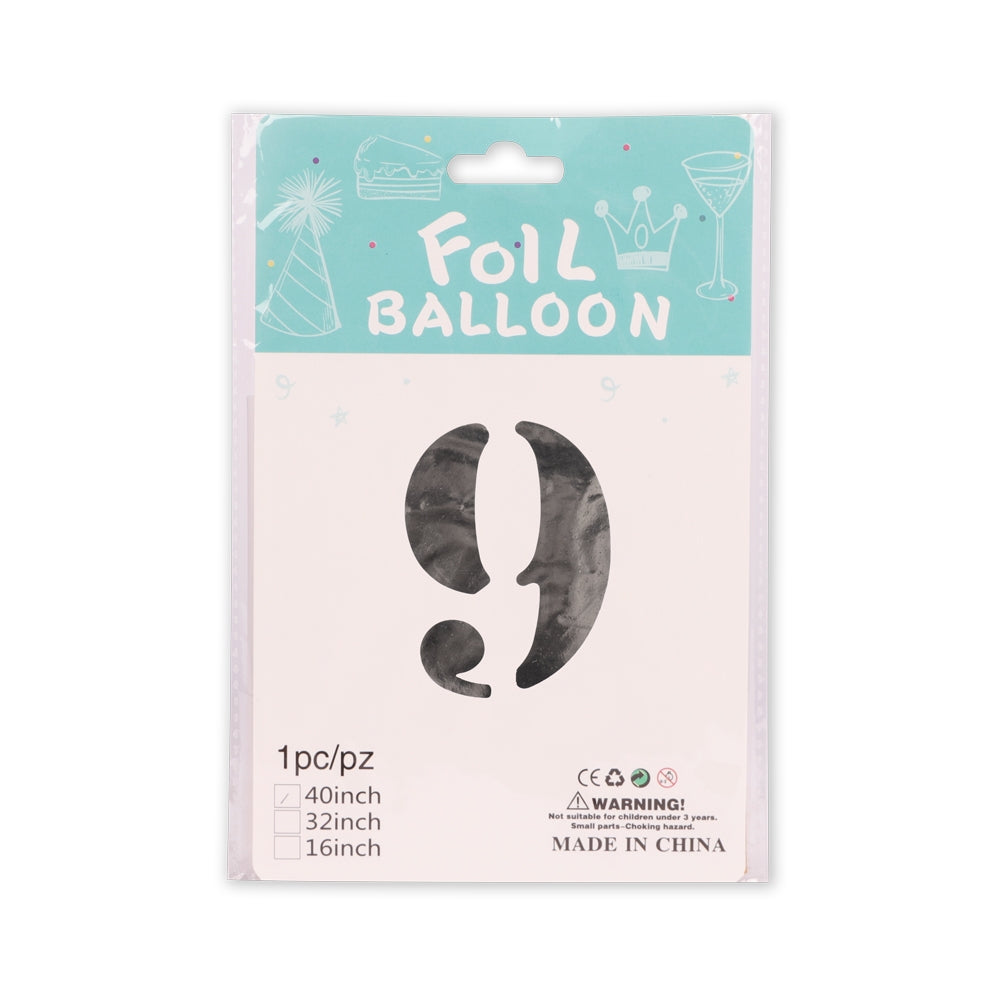 Foil Balloon Number 9 337868