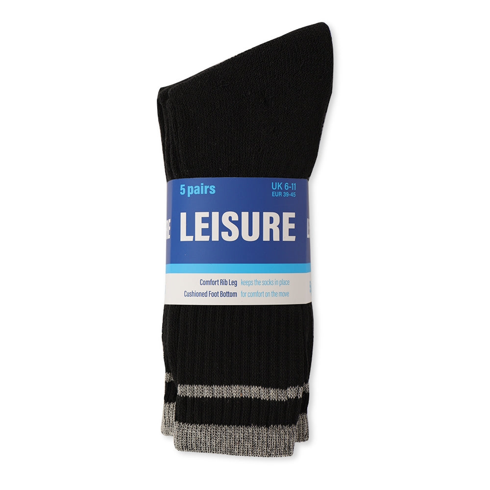 Men'S Leisure Socks 5 Pairs  338210