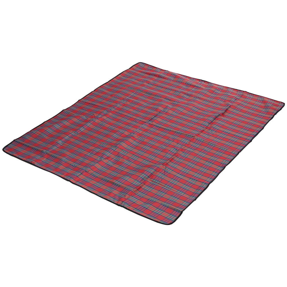 Red Checked Picnic Mat 338335-RED