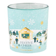 4Oz Wide Glass Jar Candle - Festive Spice 338778