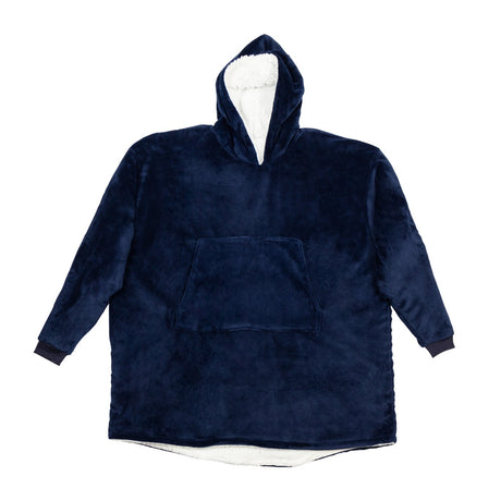 Blue Oversized Hoodie 338779