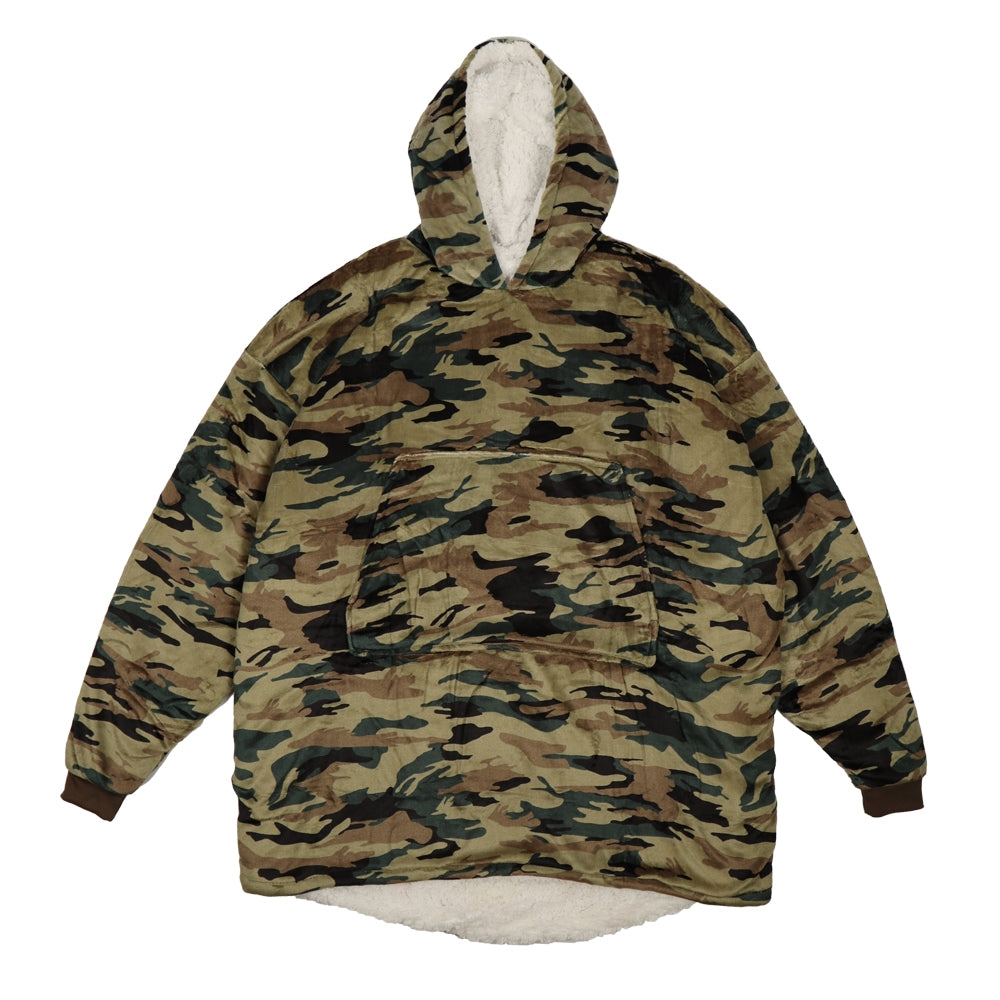 Camo Oversized Hoodie 338780-CAMO
