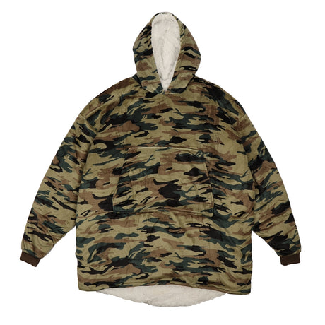 Camo Oversized Hoodie 338780-CAMO