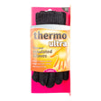 Ladies Purple Thermo Ultra Gloves 338926-BLACK