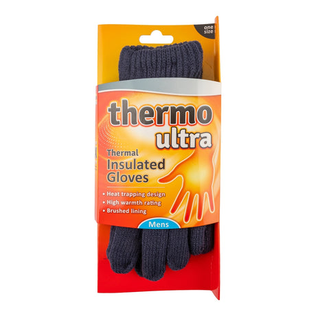 Mens Navy Thermo Ultra Gloves 338927-NAVY
