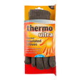 Mens Black Thermo Ultra Gloves 338927-BROWN