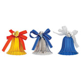 6 Pack Christmas Bells Decorations
