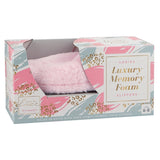Ladies Pink Luxury Memory Foam Slippers - 6-8 339137-pink