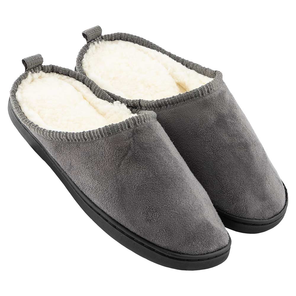 Men's Memory Foam Slippers Blue
