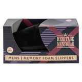 Men'S Blue Memory Foam Slippers | Poundstretcher 339142