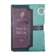 Valtene Faux Silk Curtains - 66 X 90Cm - Green 339189-GREEN