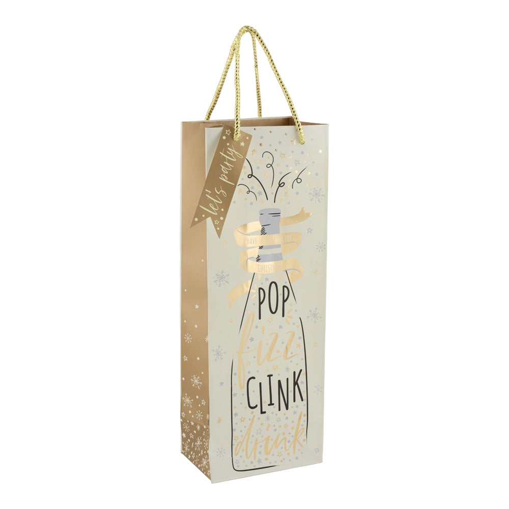 Festive Prosecco Bottle Bag 339246