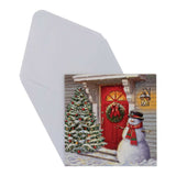 Snowman Christmas Cards - 10 Pack