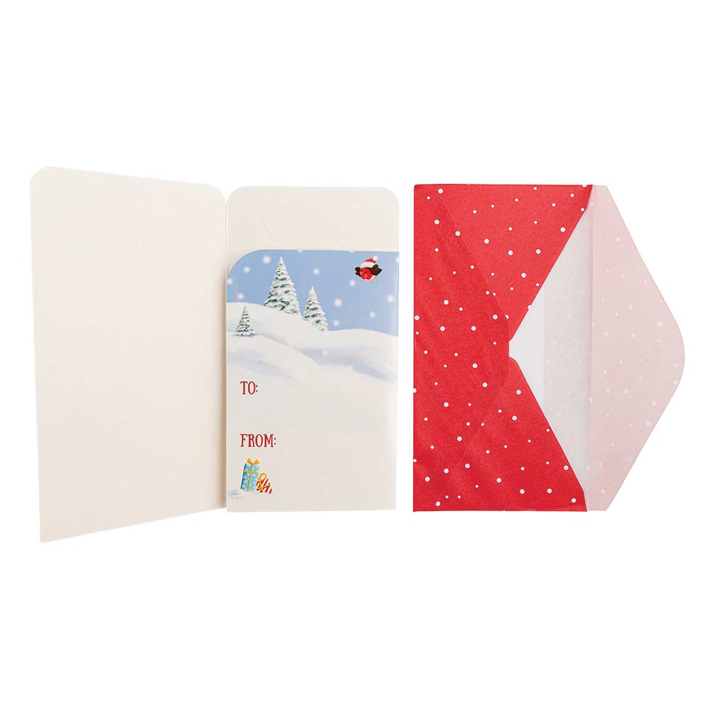 Christmas Cards Money Wallet With Envelopes
