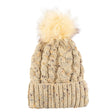 Ladies Thermal Insulated Cream Hat 339342