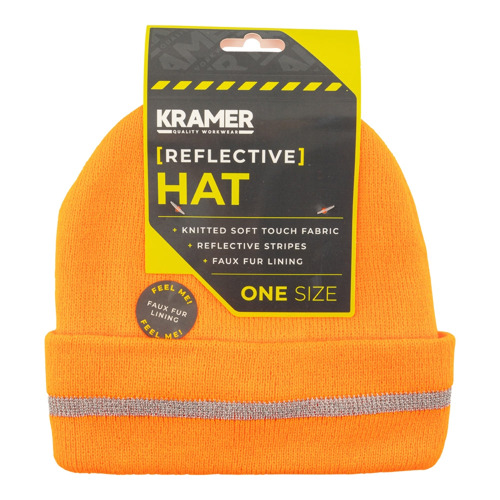 Men'S Reflective Hat Orange 339346-orange