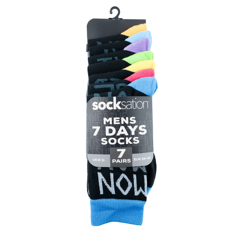 7 Days Of The Week Mens Socks 339728