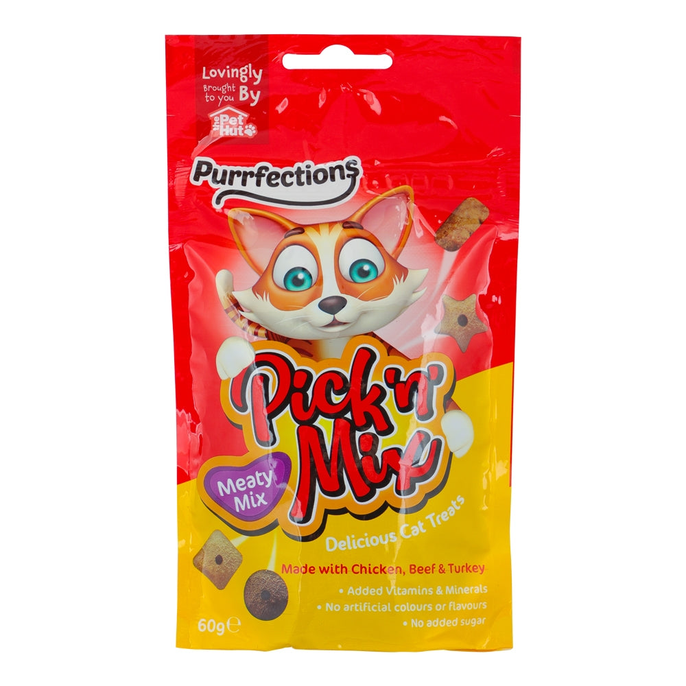 Purrfections Pick N Mix - Meaty Mix 60G 339791
