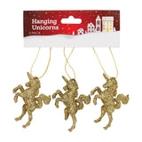 Hanging Unicorns 3 Pack