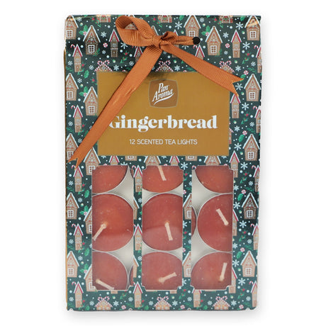 12 Scented Tealights - Gingerbread 339904