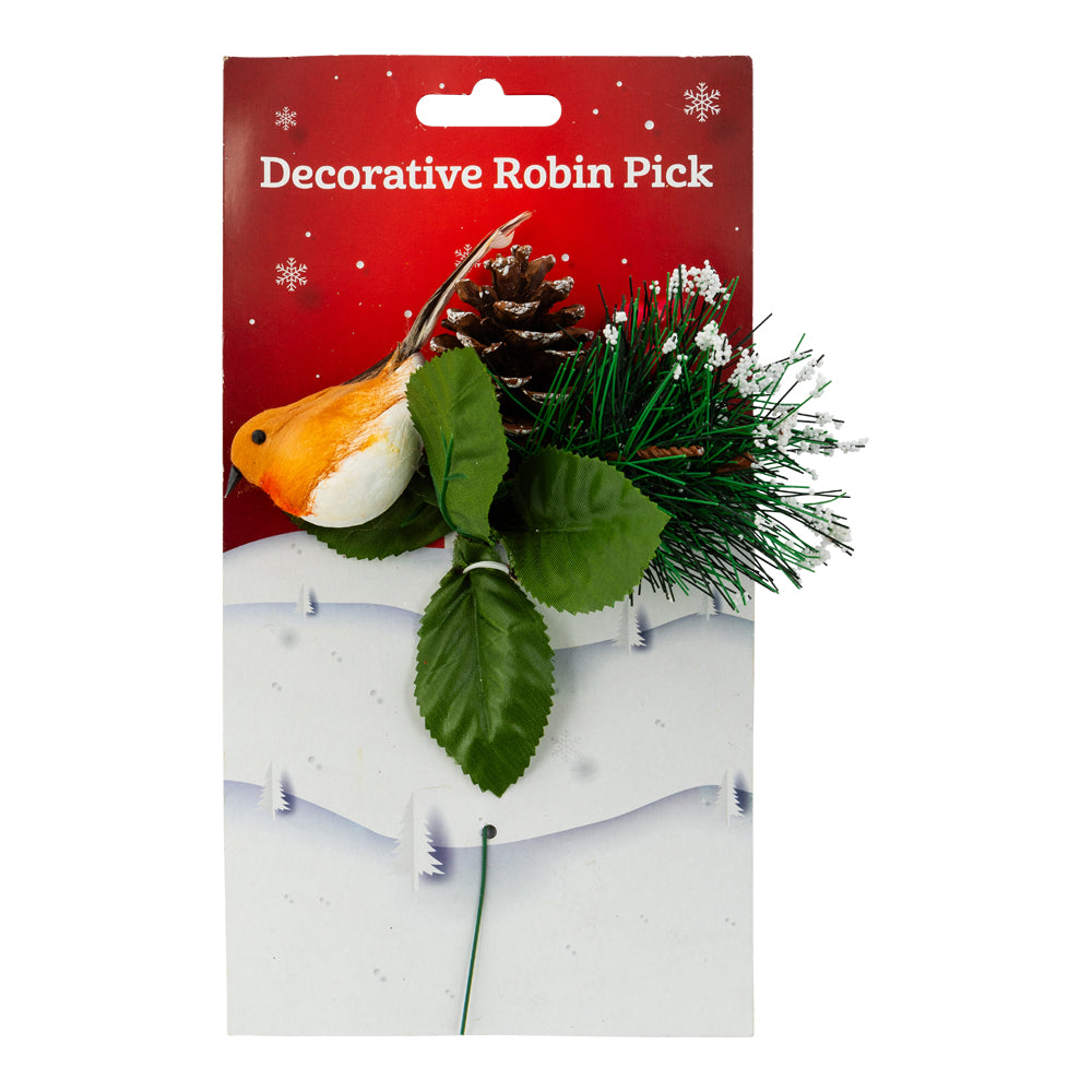 Decorative Robin Pick 7.5 Inch