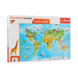 World Map Puzzle 340133