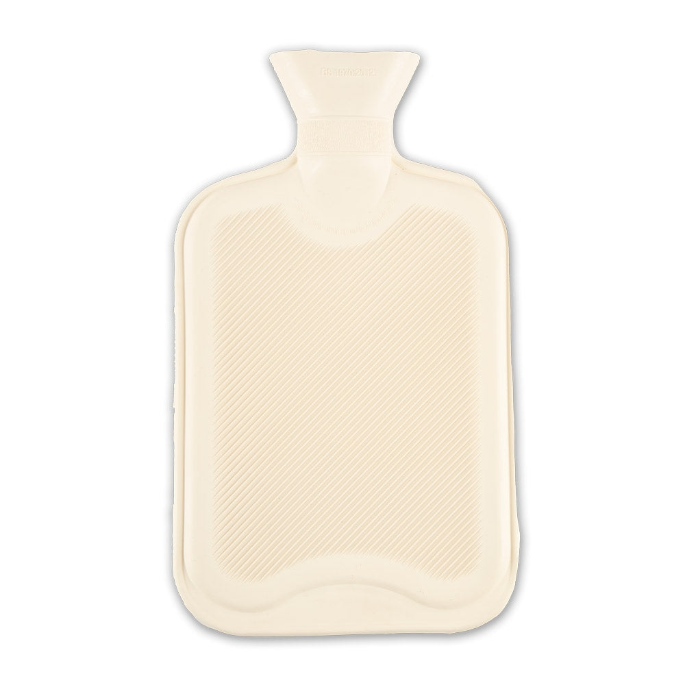 White Hot Water Bottle 2L 340161-WHITE