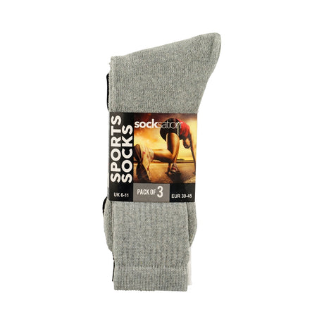 Men'S Sport Socks 3 Pack 340221