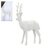 White Glitter Reindeer - 17Cm 340584