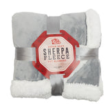 Sherpa Fleece Super Soft Pet Blanket - Grey 340734-grey