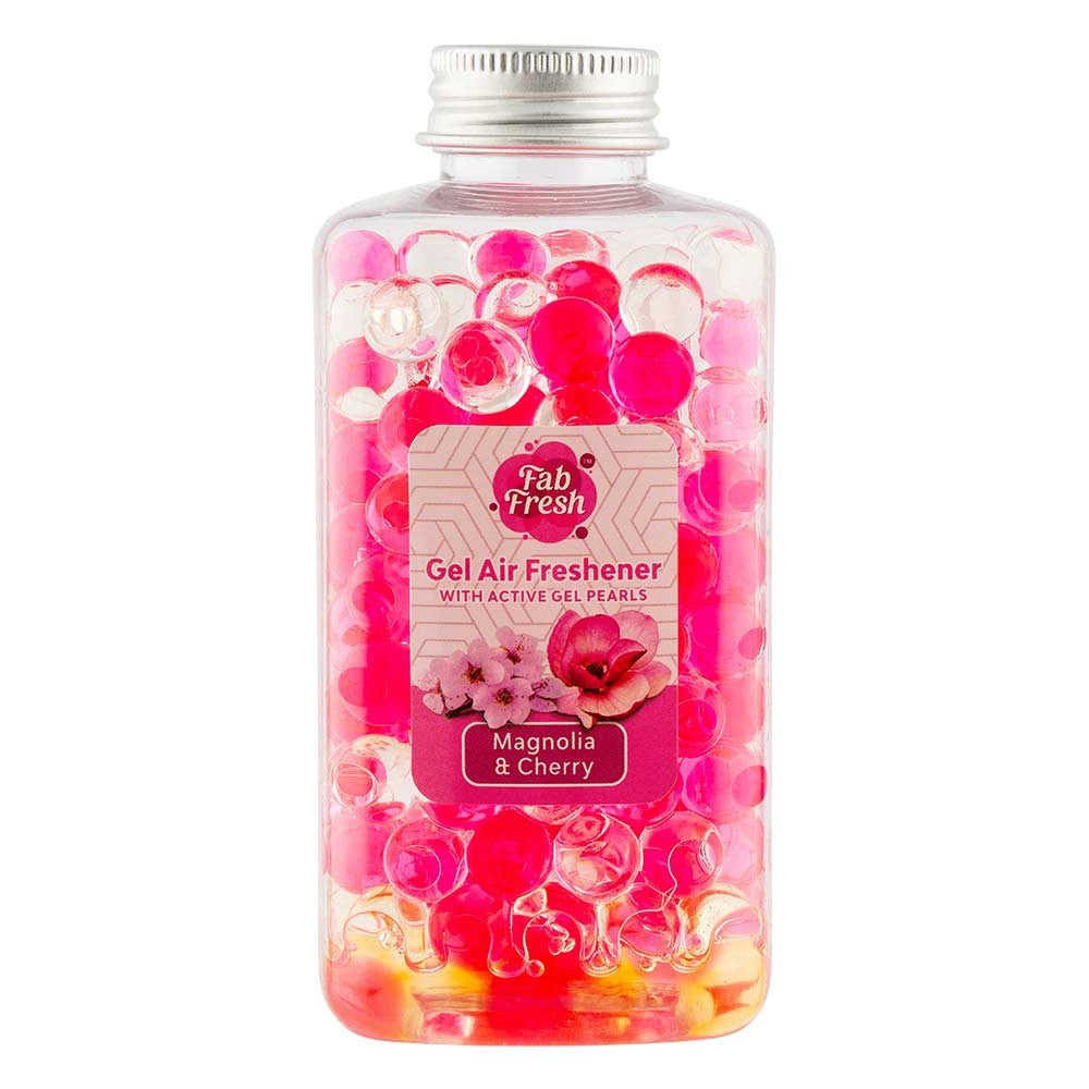 Fab Fresh Magnolia & Cherry Gel Air Freshener 180G  | Poundstretcher 340745-MAGNOLIA