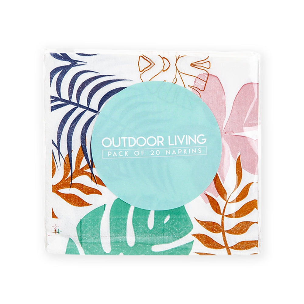 Multicoloured Napkins 48 Pack 340845