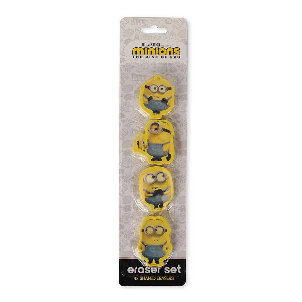 Minions Eraser Set 341166